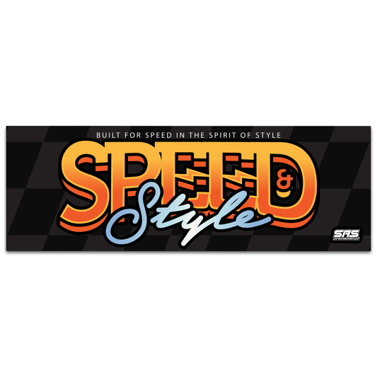 Speed And Style Nobori Flag